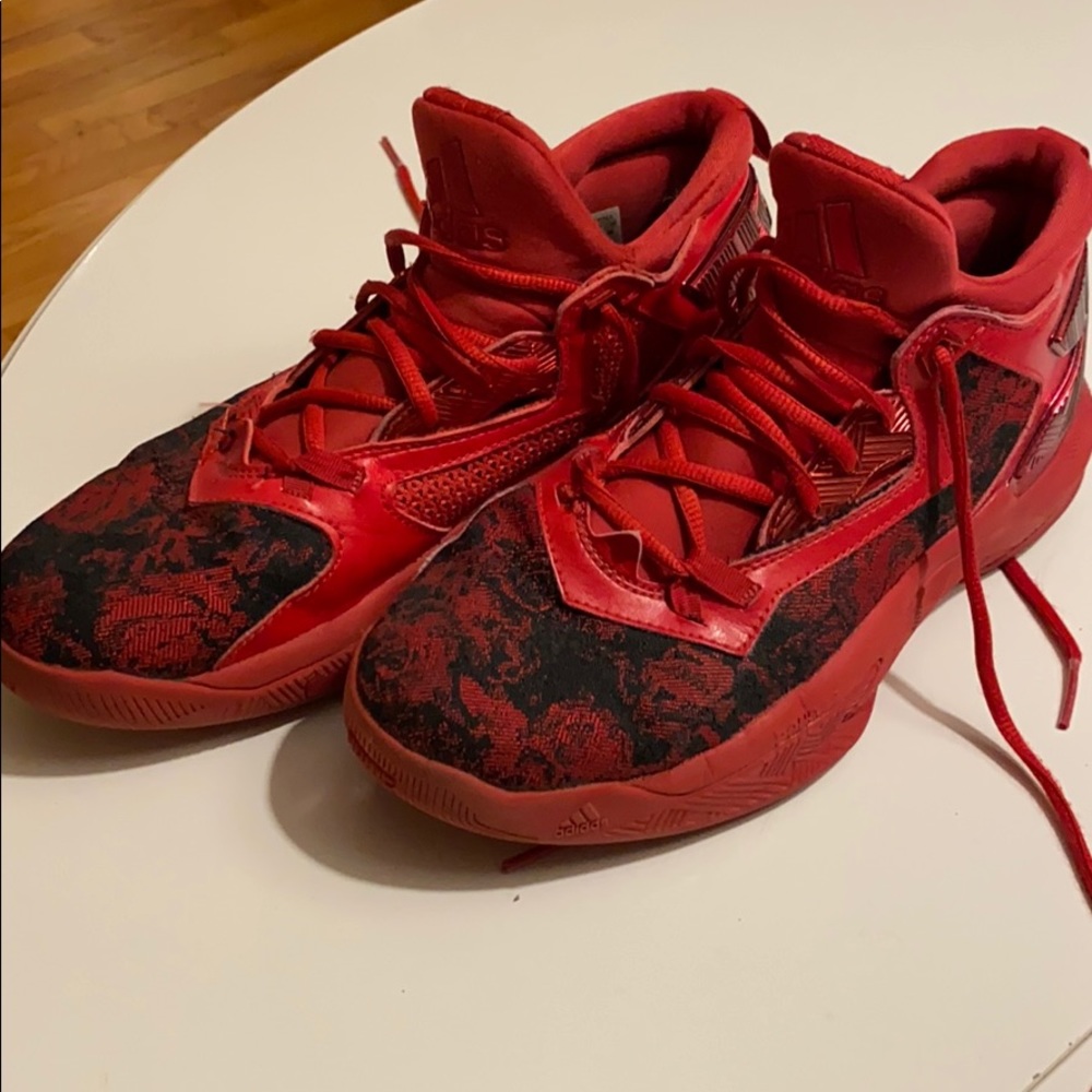 adidas basketball red
